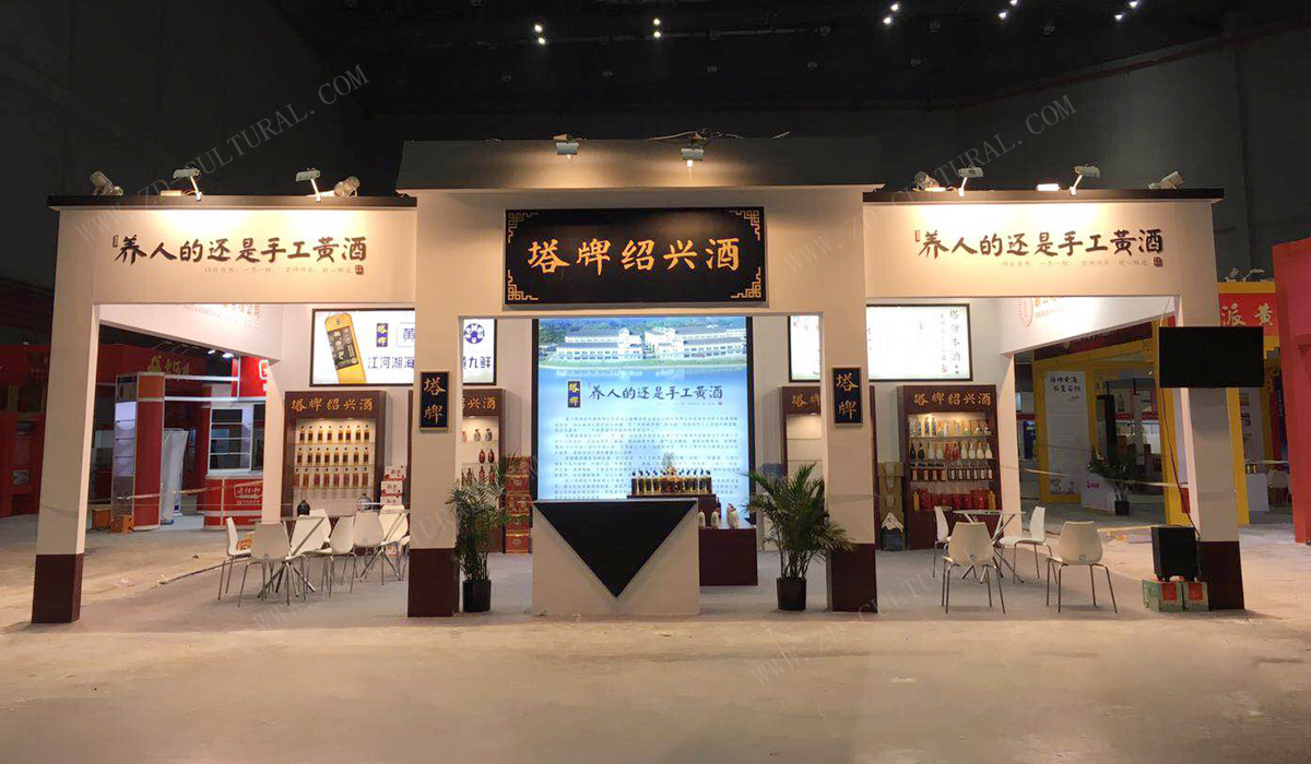 展館展位設計搭建現場圖 展館展位設計搭建現場圖