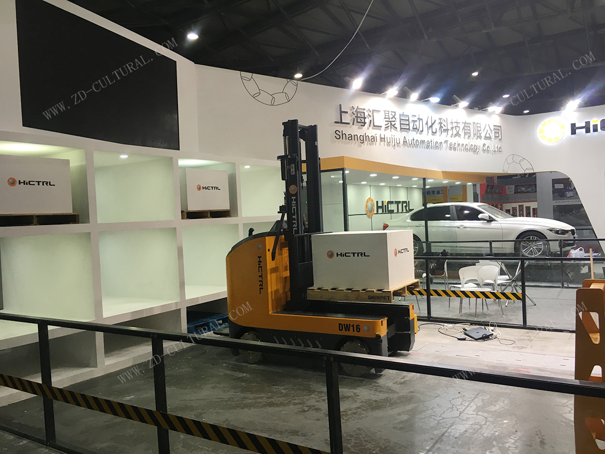 物流展位設計現場圖 物流展位設計現場圖