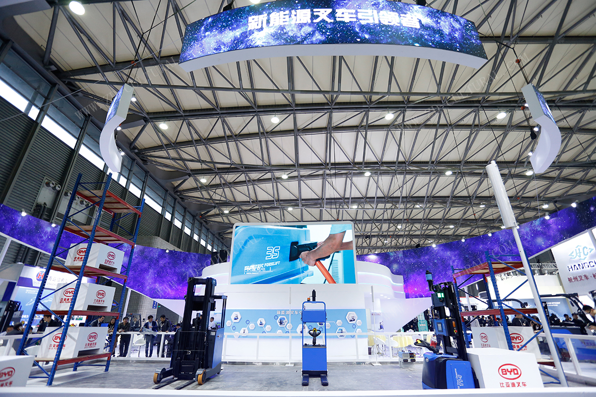 上海物流展展會搭建圖 上海物流展展會搭建圖