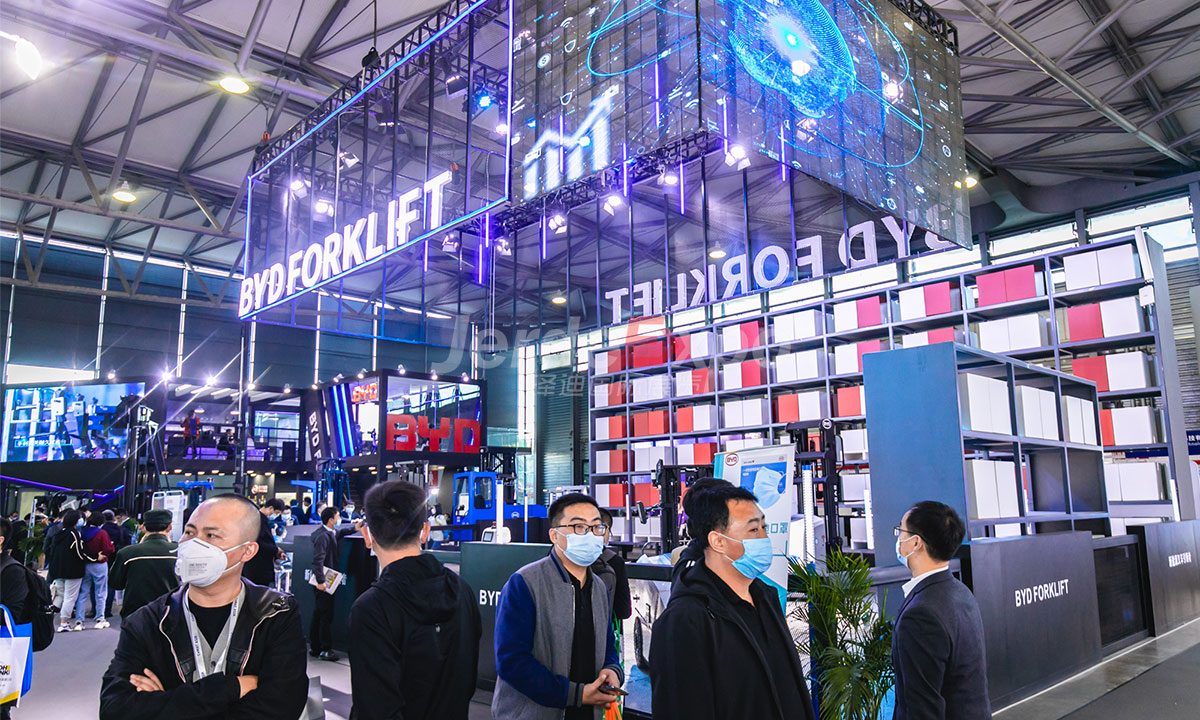 上海物流雙層展位設(shè)計(jì)搭建案例 上海物流雙層展位設(shè)計(jì)搭建案例