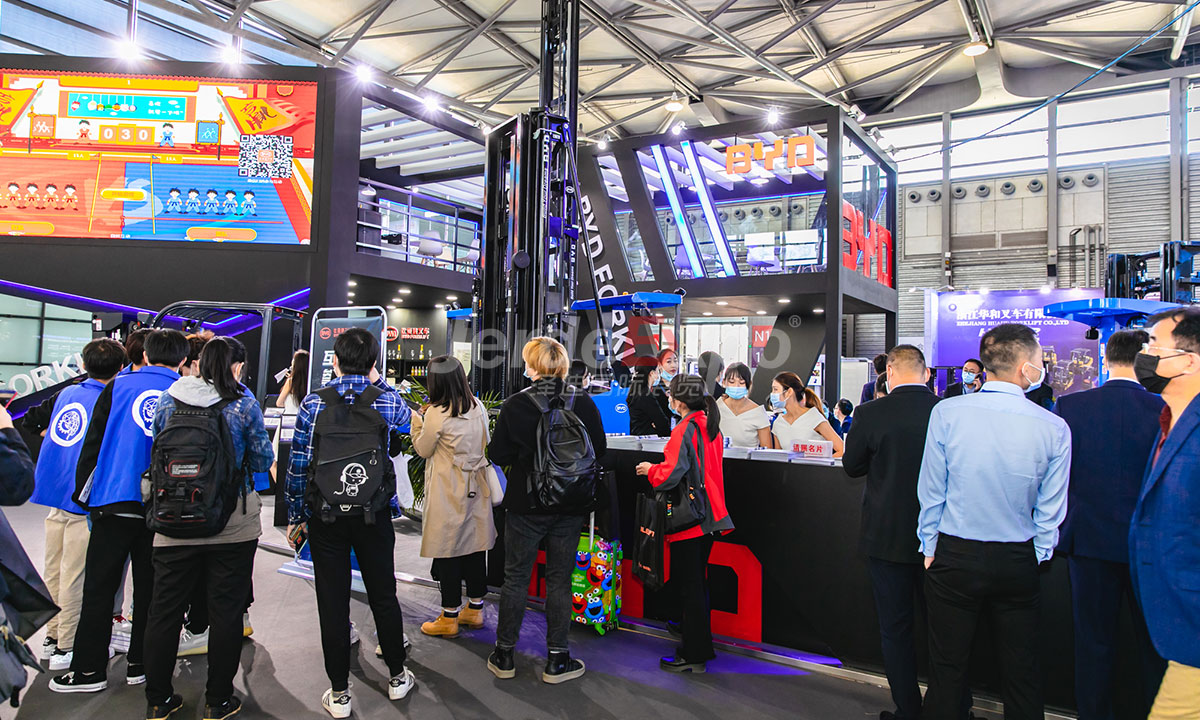 物流展位制作搭建案例 物流展位制作搭建案例