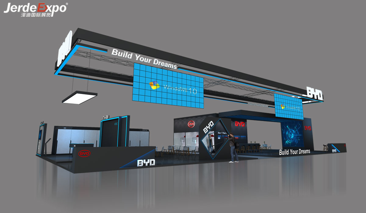 上海光伏展覽展位設(shè)計圖 上海光伏展覽展位設(shè)計圖