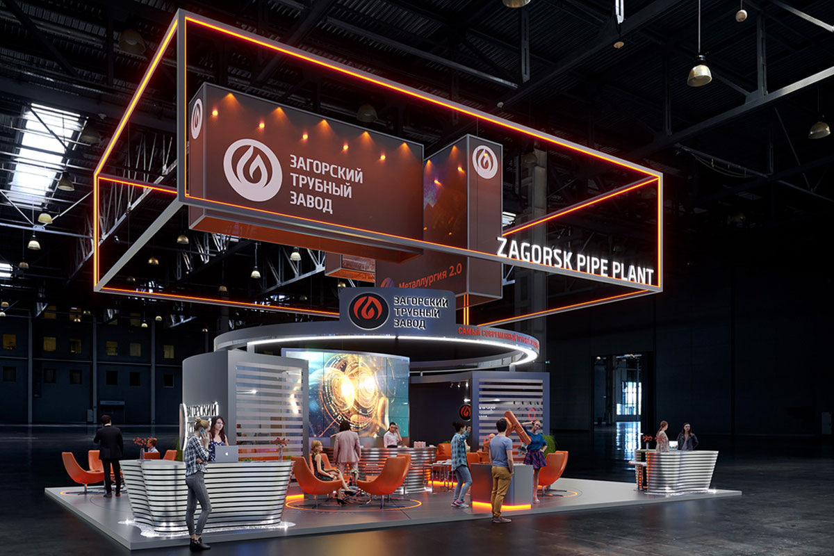 230㎡展位設(shè)計效果圖 230㎡展位設(shè)計效果圖