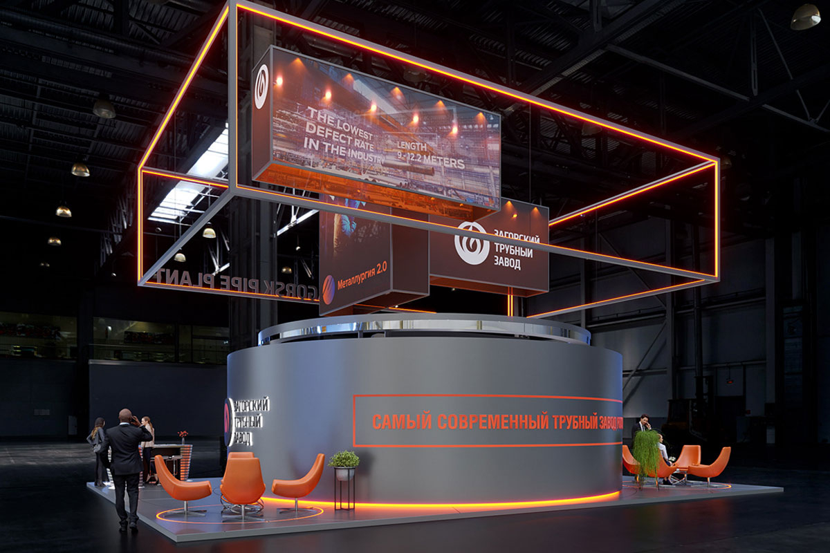 230㎡展會設(shè)計效果圖 230㎡展會設(shè)計效果圖