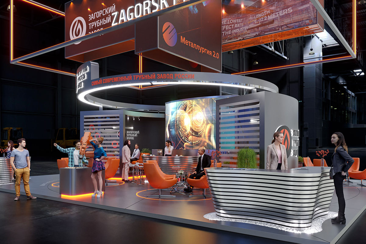 230㎡展會展臺設(shè)計效果圖 230㎡展會展臺設(shè)計效果圖